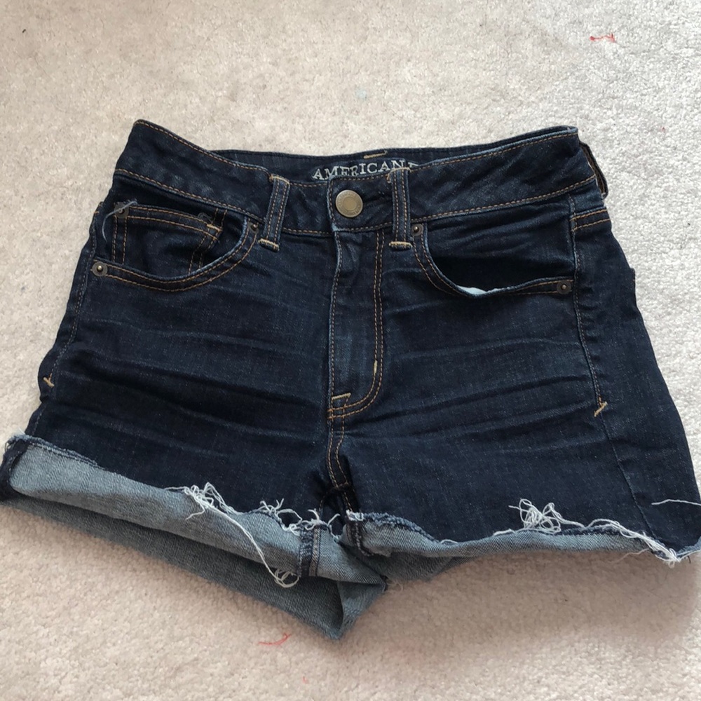 American Eagle High Rise Jean Short